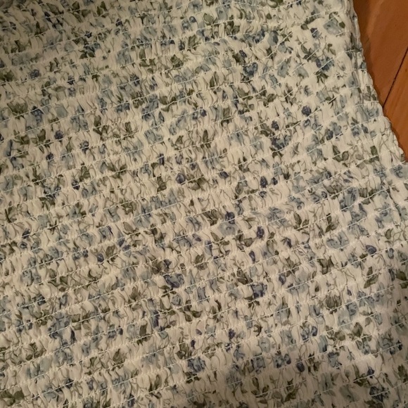 NWT Abercrombie Tiered Smocked Midi Dress - Picture 3 of 5